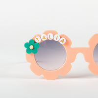 Personalized Kids Flower Sunglasses