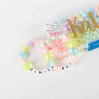 Heart-Themed Letter Beading Kit