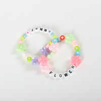 Flower-Themed Letter Beading Kit