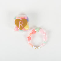 DIY Stretchy Bracelets Kits - Custom Valentine and Galentine Favors