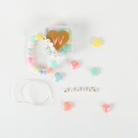 DIY Stretchy Bracelets Kits - Custom Valentine and Galentine Favors