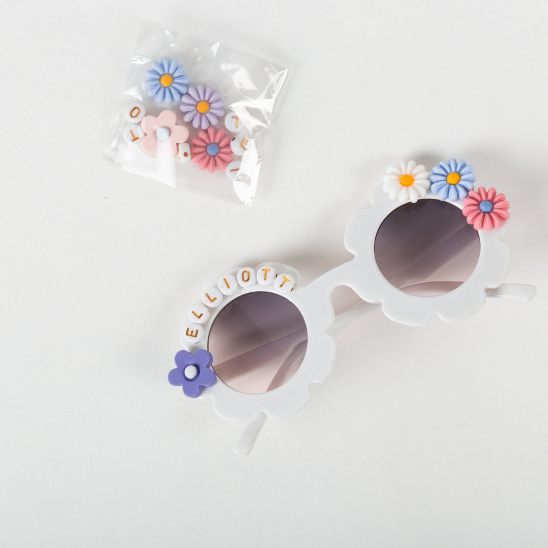 Personalized Kids Flower Sunglasses