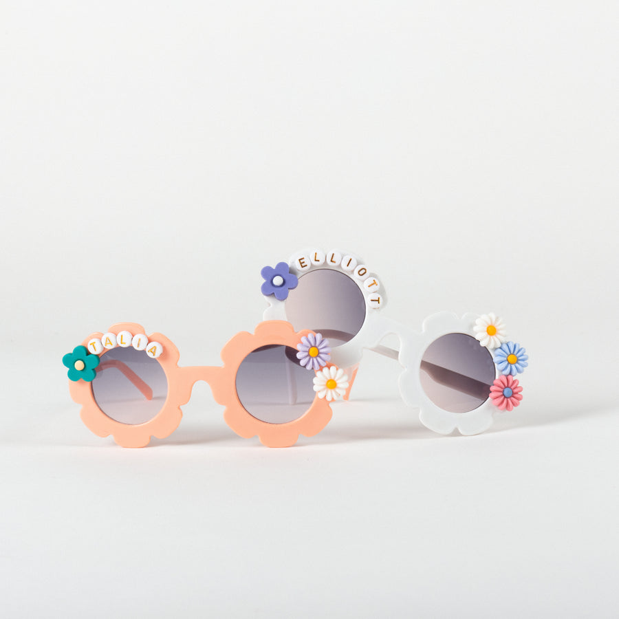 Personalized Kids Flower Sunglasses