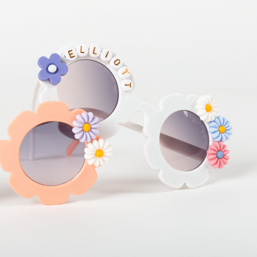 Personalized Kids Flower Sunglasses