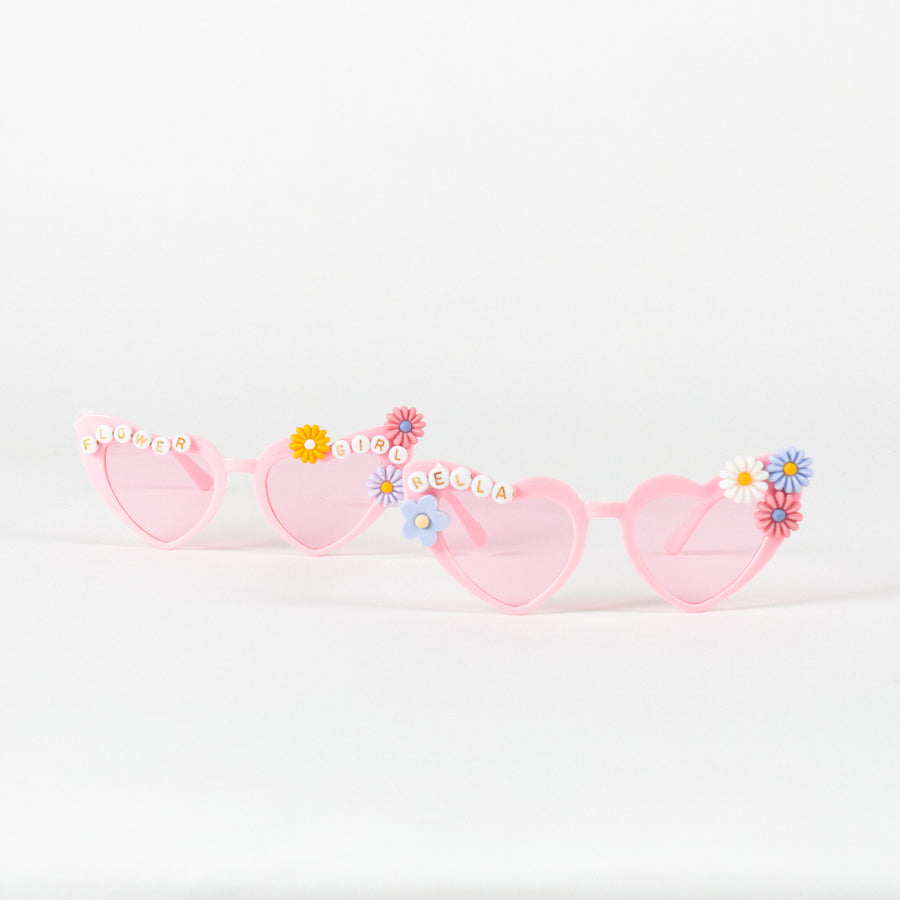 Personalized Kids Heart Sunglasses