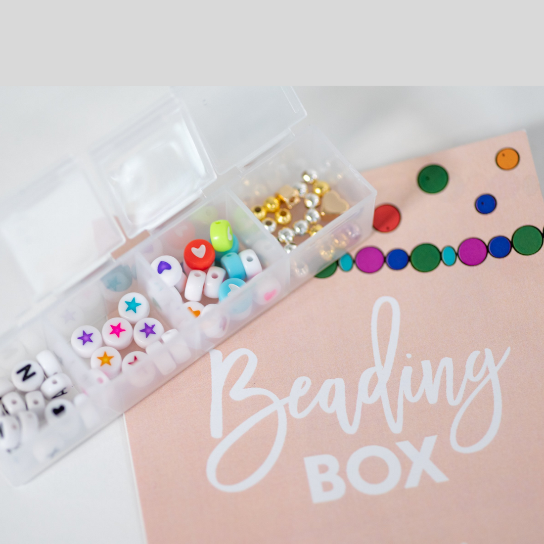 DIY Letter Beading Box