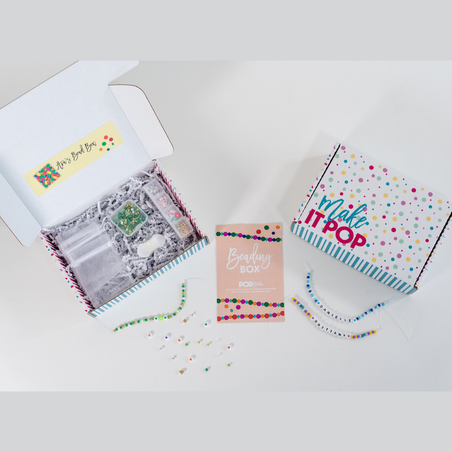 DIY Letter Beading Box