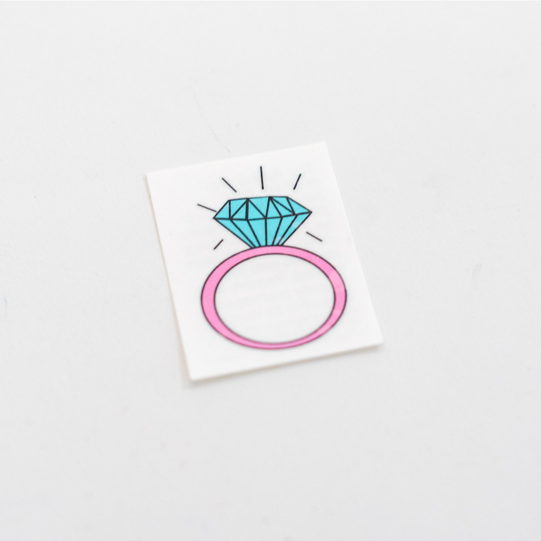 Engagement Ring Temporary Tattoos